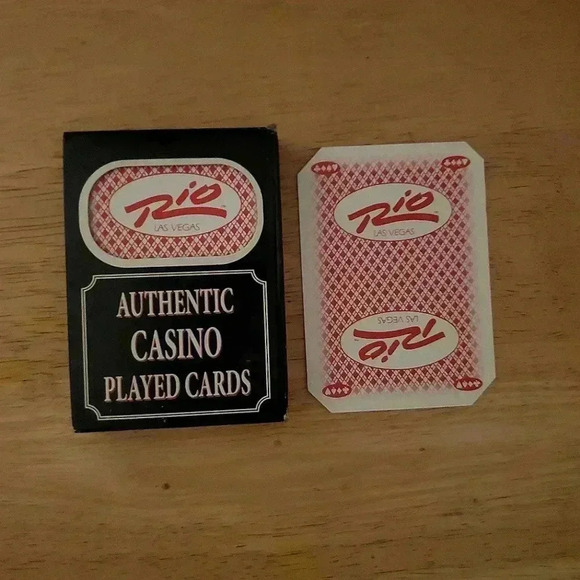 Authentic Rio Las Vegas Playing Cards - Picture 1 of 1